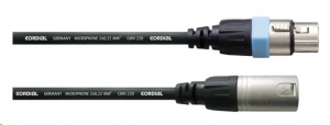 Cordial CCM 0,5 FM mikrofon kábel 1 XLR female 3-pin -> 1 XLR male 3-pin